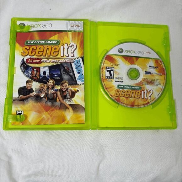 Scene It? Box Office Smash! (Microsoft Xbox 360) Complete FAST SHIPPING! - Picture 6 of 6